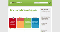 Desktop Screenshot of farmwear-ireland.safetyplus.ie